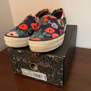 Rifle Paper Co. Juliet Velvet Sneaker